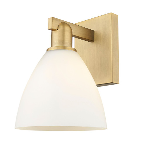Arcadia One Light Wall Sconce in Brushed Brass (405|716-1W-BB-GBD-751)