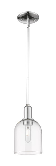 Arcadia One Light Mini Pendant in Polished Chrome (405|716-1S-PC-G558-6CL)