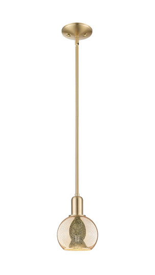 Arcadia One Light Mini Pendant in Champagne Bronze (405|716-1S-CB-G128-6)