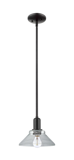 Arcadia One Light Mini Pendant in Matte Black (405|716-1S-BK-G132)