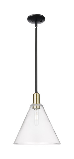 Arcadia One Light Mini Pendant in Black Antique Brass (405|716-1S-BAB-GBC-122)