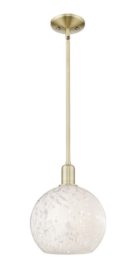 Arcadia One Light Mini Pendant in Antique Brass (405|716-1S-AB-G1216-10WM)