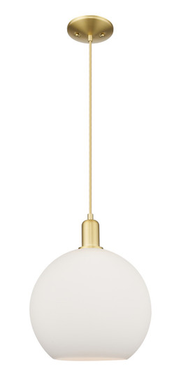 Arcadia One Light Mini Pendant in Satin Gold (405|716-1P-SG-G121-12)