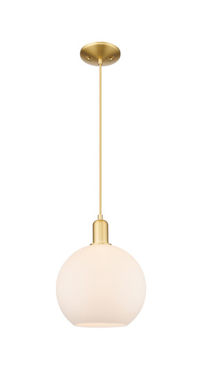 Arcadia One Light Mini Pendant in Satin Gold (405|716-1P-SG-G121-10)