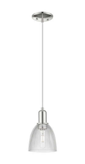 Arcadia One Light Mini Pendant in Polished Nickel (405|716-1P-PN-G382)