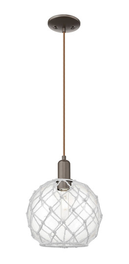 Arcadia One Light Mini Pendant in Oil Rubbed Bronze (405|716-1P-OB-G122-10RW)