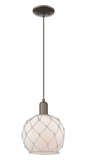 Arcadia One Light Mini Pendant in Oil Rubbed Bronze (405|716-1P-OB-G121-8RW)