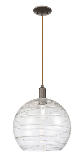 Arcadia One Light Mini Pendant in Oil Rubbed Bronze (405|716-1P-OB-G1213-14CL)