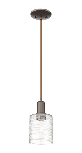 Arcadia One Light Mini Pendant in Oil Rubbed Bronze (405|716-1P-OB-G1113)