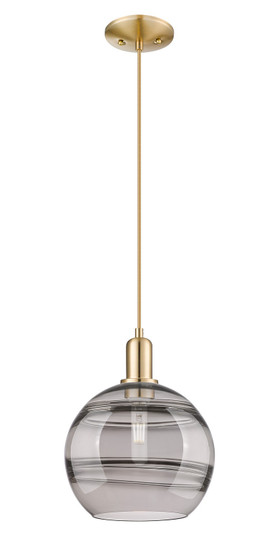 Arcadia One Light Mini Pendant in Champagne Bronze (405|716-1P-CB-G556-10SM)
