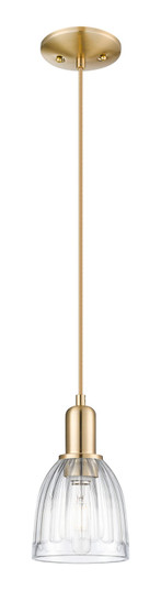 Arcadia One Light Mini Pendant in Champagne Bronze (405|716-1P-CB-G442)