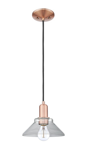 Arcadia One Light Mini Pendant in Antique Copper (405|716-1P-AC-G132)