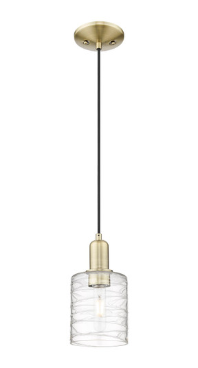 Arcadia One Light Mini Pendant in Antique Brass (405|716-1P-AB-G1113)