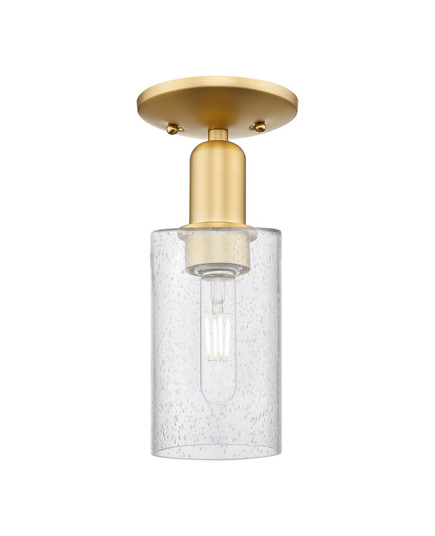 Arcadia One Light Semi-Flush Mount in Satin Gold (405|716-1C-SG-G804)