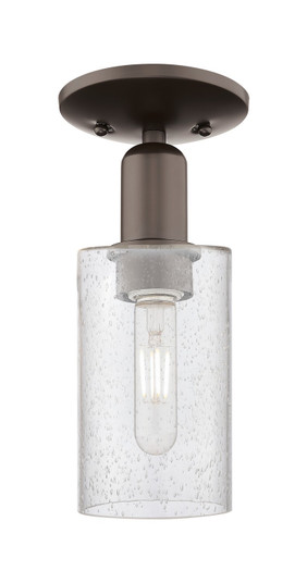 Arcadia One Light Semi-Flush Mount in Oil Rubbed Bronze (405|716-1C-OB-G804)