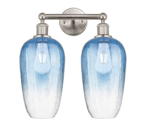 Edison Two Light Bath Vanity in Brushed Satin Nickel (405|616-2W-SN-G484-7SB)