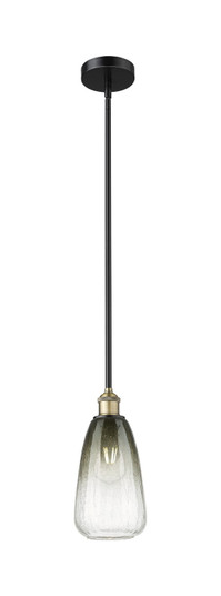Edison One Light Mini Pendant in Black Antique Brass (405|616-1S-BAB-G480-6SL)