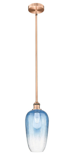 Edison One Light Mini Pendant in Antique Copper (405|616-1S-AC-G484-7SB)