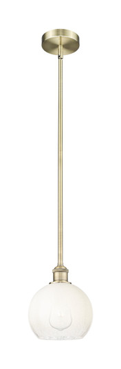 Edison One Light Mini Pendant in Antique Brass (405|616-1S-AB-G483-8OP)