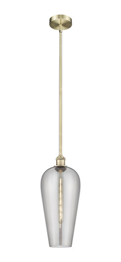 Edison One Light Mini Pendant in Antique Brass (405|616-1S-AB-G456-8SM)