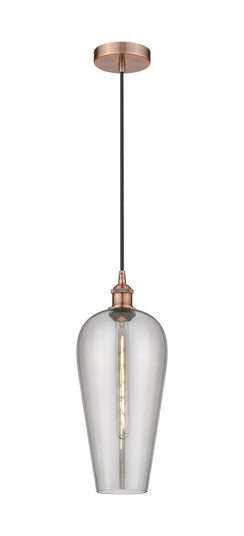 Edison One Light Mini Pendant in Antique Copper (405|616-1P-AC-G456-8SM)