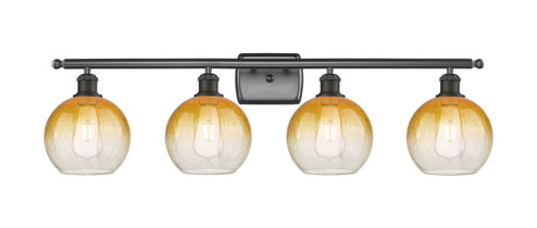 Ballston Four Light Bath Vanity in Oil Rubbed Bronze (405|516-4W-OB-G483-8AM)