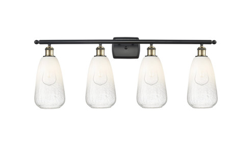 Ballston Four Light Bath Vanity in Black Antique Brass (405|516-4W-BAB-G480-6OP)