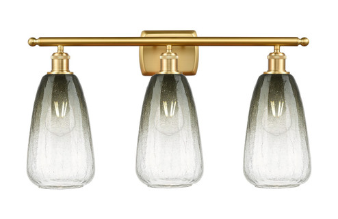 Ballston Three Light Bath Vanity in Satin Gold (405|516-3W-SG-G480-6SL)
