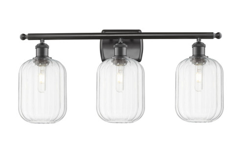 Ballston Three Light Bath Vanity in Oil Rubbed Bronze (405|516-3W-OB-G460-7CL)