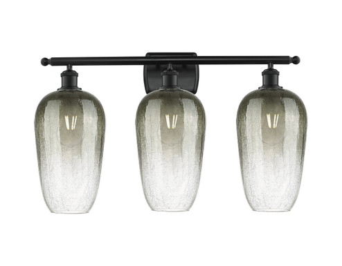 Ballston Three Light Bath Vanity in Matte Black (405|516-3W-BK-G484-7SL)