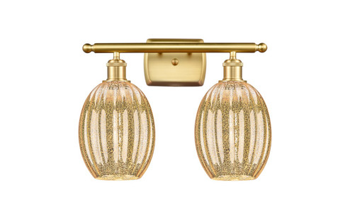 Ballston Two Light Bath Vanity in Brushed Satin Nickel (405|516-2W-SN-G459-6ME)
