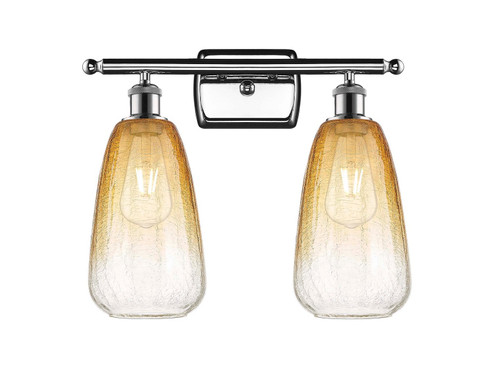 Ballston Two Light Bath Vanity in Polished Chrome (405|516-2W-PC-G480-6AM)