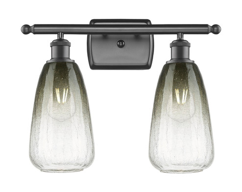 Ballston Two Light Bath Vanity in Oil Rubbed Bronze (405|516-2W-OB-G480-6SL)