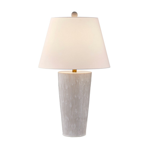 James One Light Table Lamp in Distressed White (51|11-CD03)