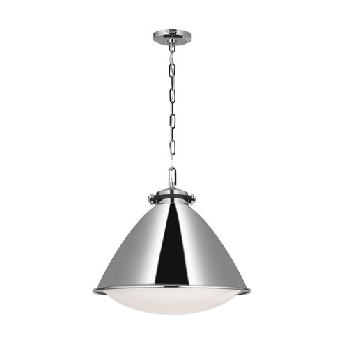 Hayward One Light Pendant in Polished Nickel (454|LP1121PN)