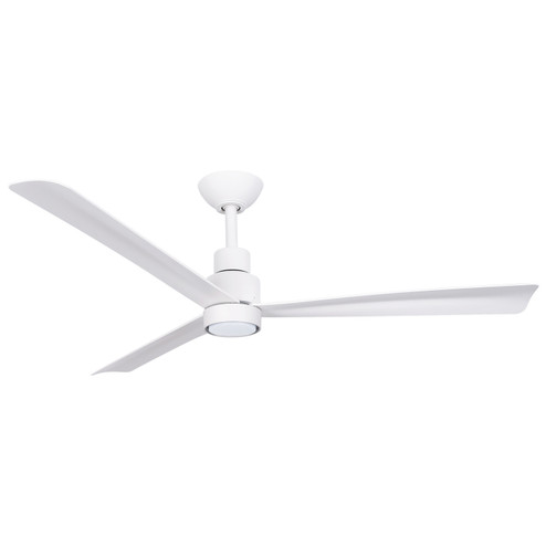 Simple 52''Ceiling Fan in Flat White (15|F787L-WHF)