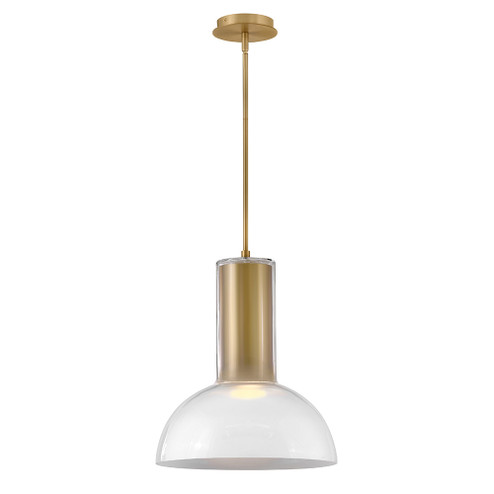 Ombra LED Pendant in Lacquered Brass (138|FR41577LCB-LL)