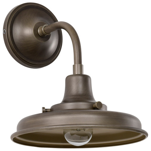 Morris One Light Outdoor Wall Lantern in Burnished Bronze (72|60-8570)