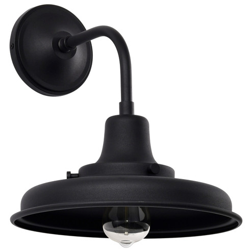 Morris One Light Outdoor Wall Lantern in Black (72|60-8551)