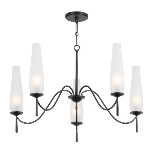 Legacy Five Light Chandelier in Forged Iron (67|F4236-FOR)