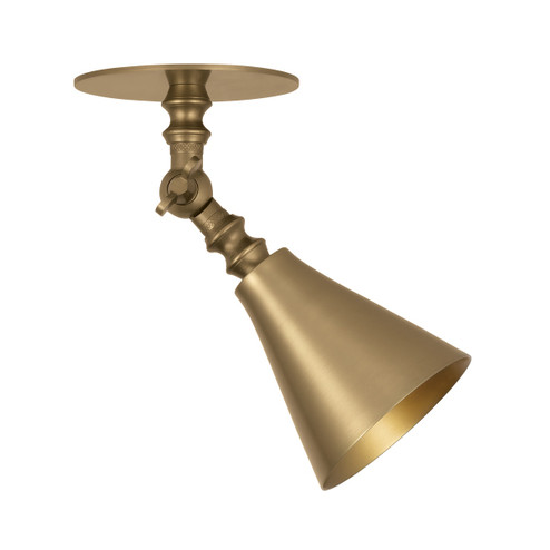 Necessity One Light Flush Mount in Patina Brass (67|C1204-PBR)