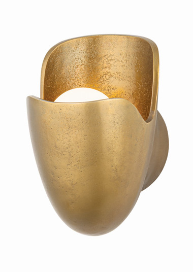 Bideford One Light Wall Sconce in Aged Brass (70|4241-AGB)