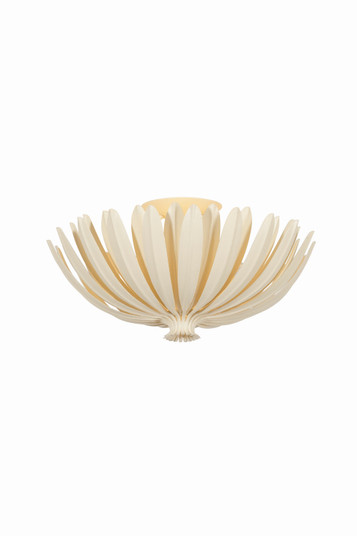 Whitfield Three Light Semi Flush Mount in Cream Plaster (70|1819-CP)
