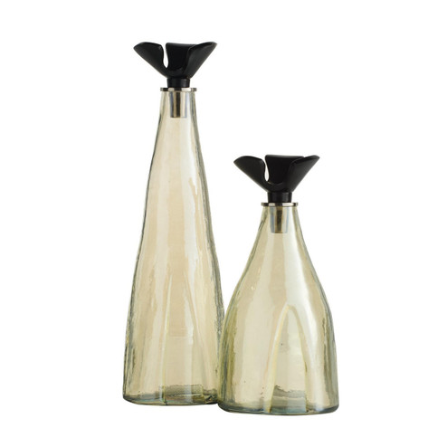 Lydia Decanters, Set of 2 in Bronze (314|ARI26)