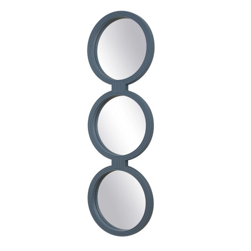 Going In Circles Mirror in Blue-gray (52|08323)