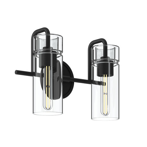 Niccol Two Light Bath in Black (12|55251BK)