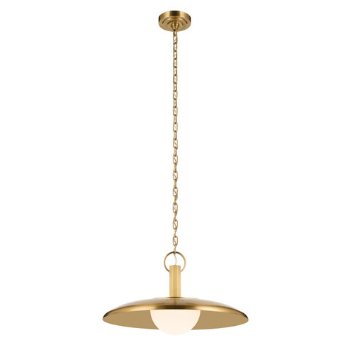 Kurio LED Pendant in Lacquered Brass (12|52835LBR)