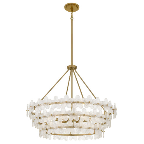 Wright Six Light Pendant in Brushed Gold (10|WRIG2830BRG)