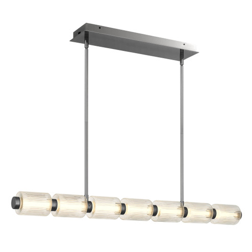 Turner LED Island Pendant in Black Chrome (10|PCTUR142BCH)