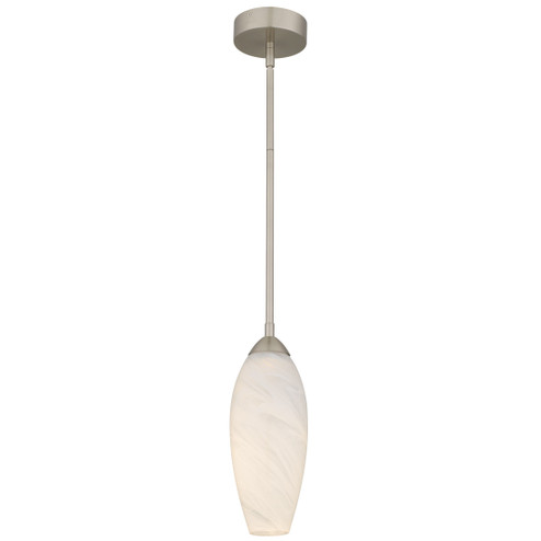 Burnett LED Mini Pendant in Brushed Nickel (10|PCBUR1505BN)